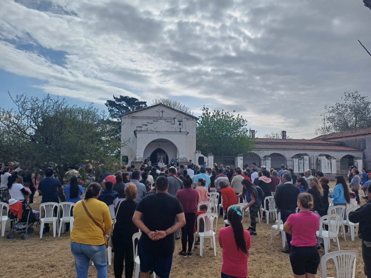 As Se Vivi La Procesi N Y Misa En Honor A La Virgen De La Merced En Estancia Bel N Cadena Norte