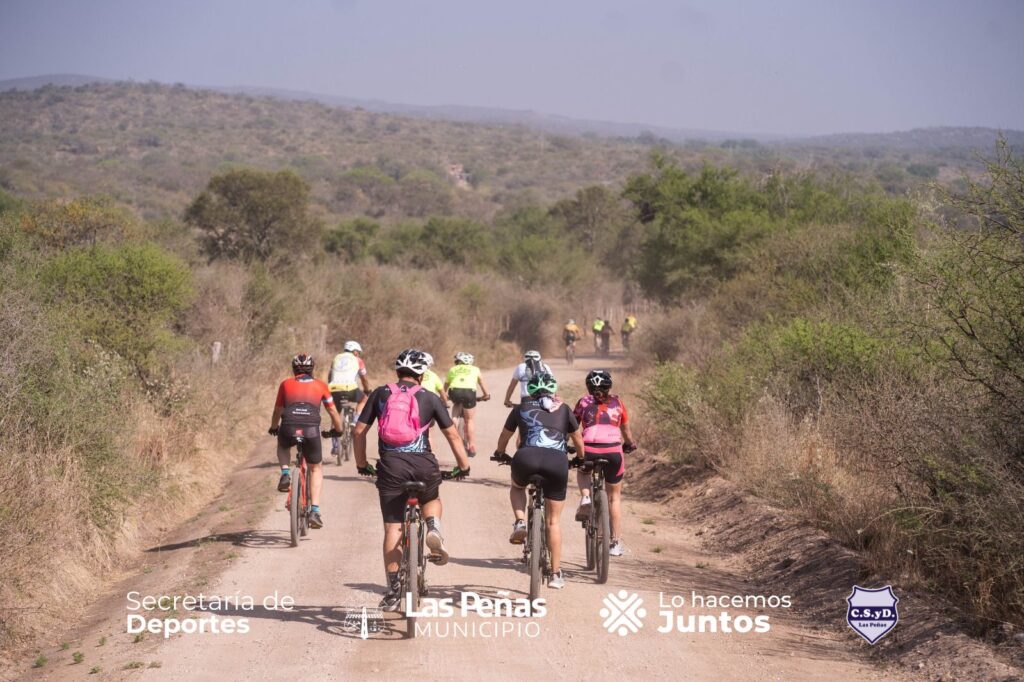 Las Peñas recibió la primera edición del Cicloturismo 2024