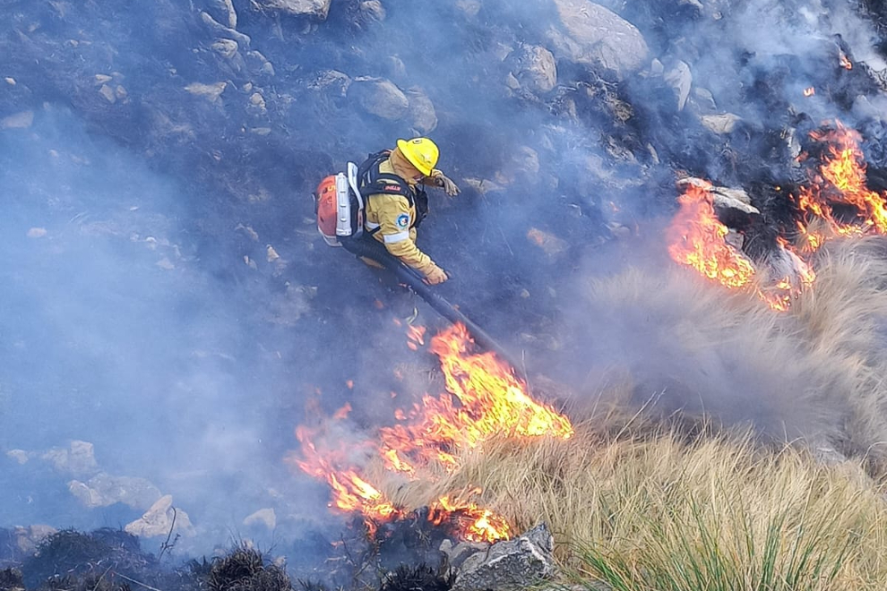 Incendios: La Calera es el único foco activo