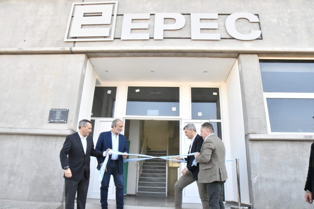 EPEC inauguró el edificio para el área de Redes de Alta Tensión