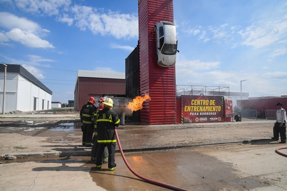 Córdoba cuenta con un Centro de Entrenamiento para Bomberos único en el país