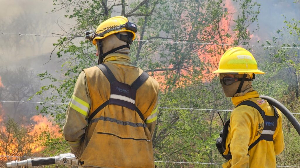 Incendios: se mantiene la actividad en la Quebrada de la Mermela