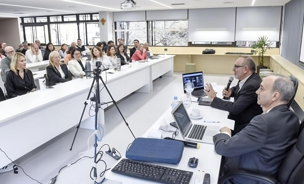 Ferreyra participó de las Jornadas de Pastoral Educativa, con representantes de Buenos Aires, Mendoza y Chubut