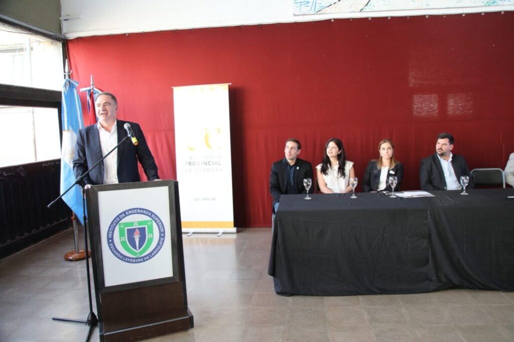 La Universidad Provincial incorporó al Instituto de Enseñanza Superior de Laboulaye