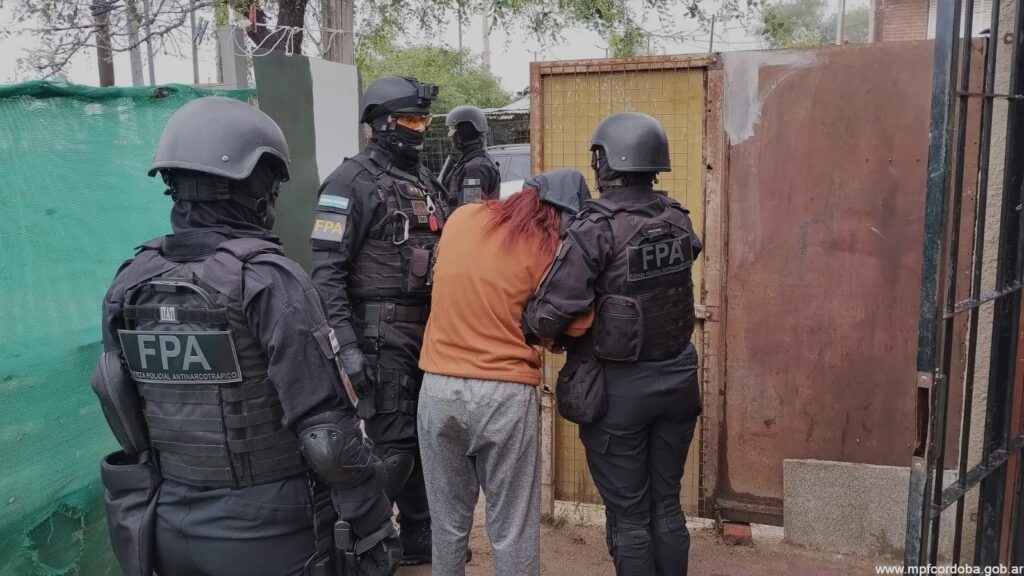 MEGAOPERATIVO: FPA DESBARATÓ UNA ORGANIZACIÓN NARCO EN RÍO CUARTO. 12 DETENIDOS