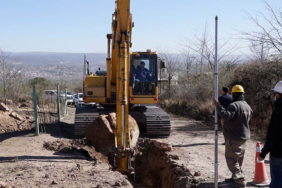 Cosquín: 4.000 vecinos de barrio San José Obrero pronto accederán al agua potable