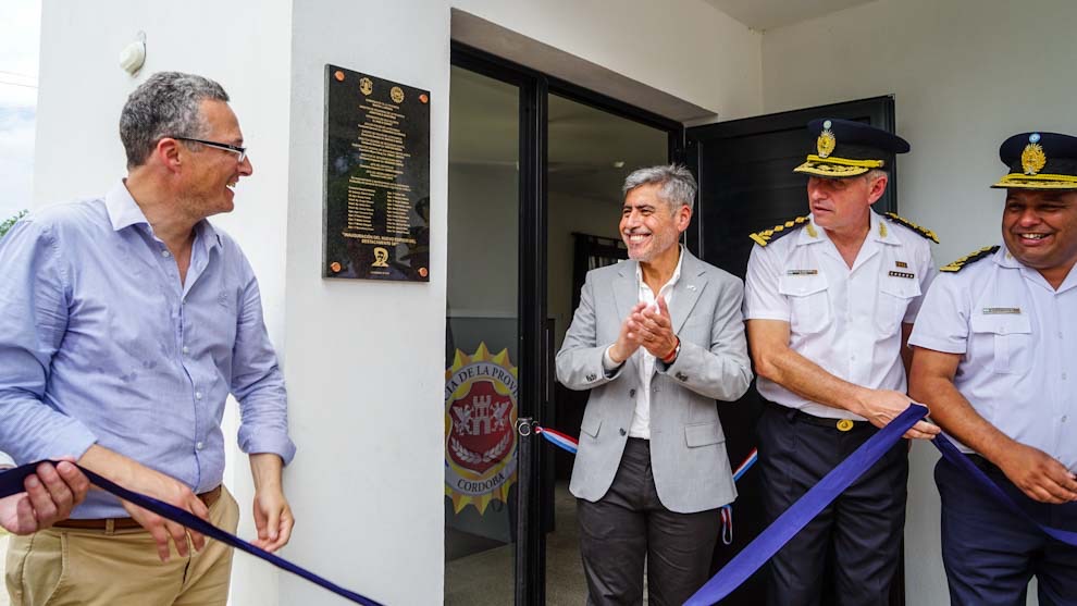 Villa Allende cuenta con una nueva sede policial