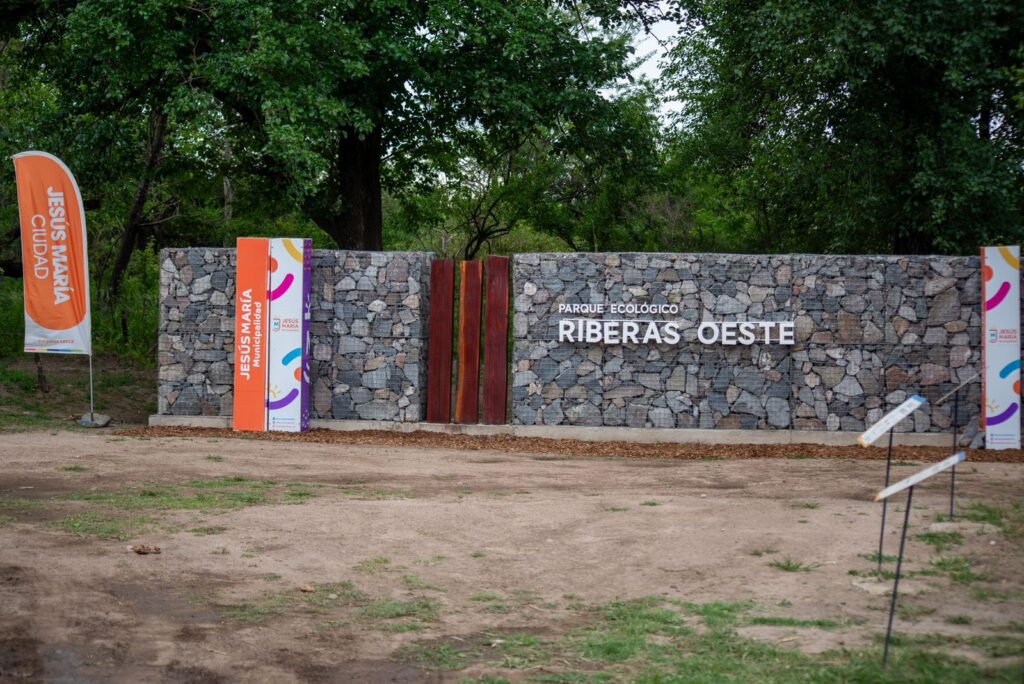 Jesús María inauguró el Parque Ecológico Riberas Oeste