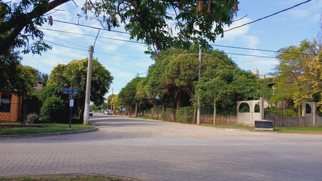 Final de obra de adoquinado en Barrio Leopoldo Reyna