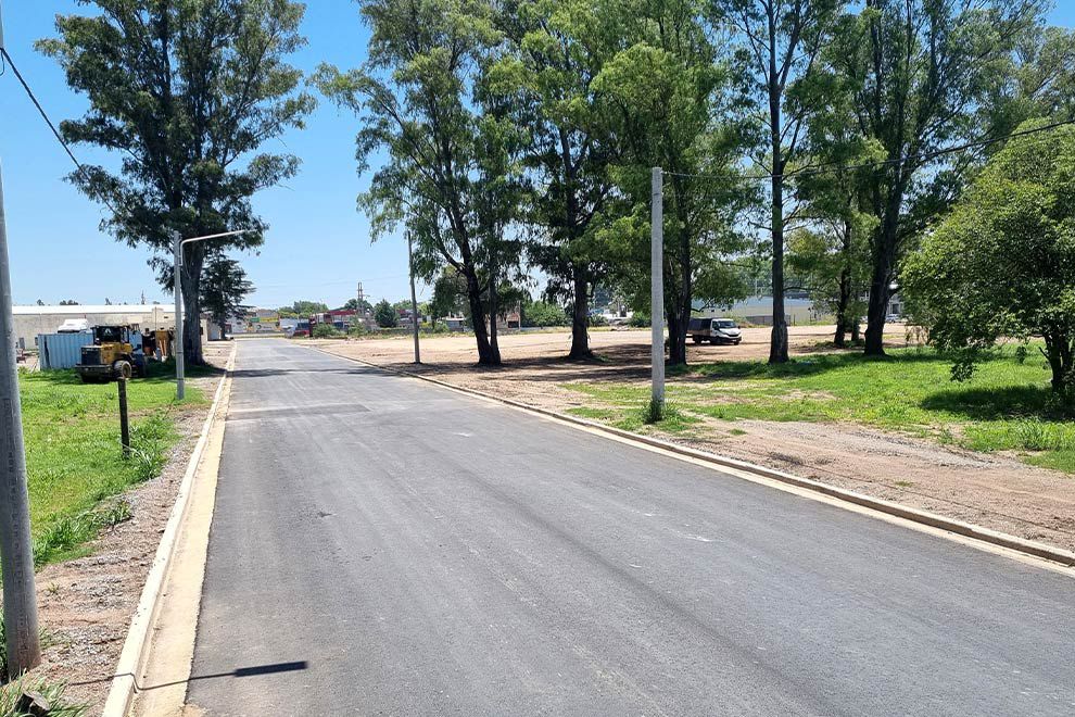 Colonia Caroya: se habilitó la pavimentación de la Calle 46 “Maestra Olga Prosdocimo”