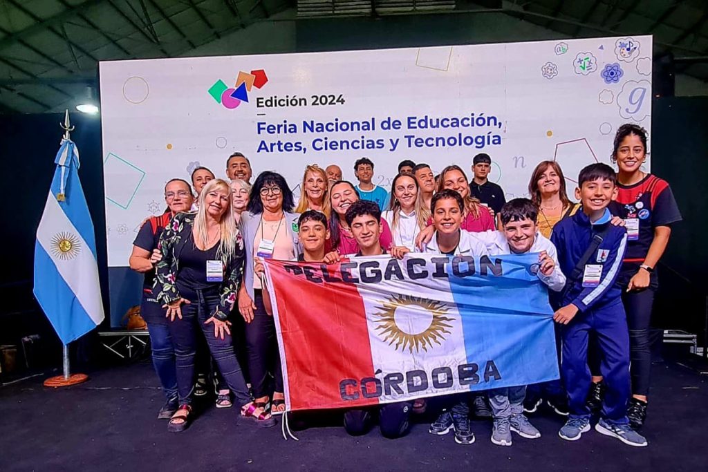 Destacada participación de la delegación cordobesa en la última fase de la Feria Nacional de Educación, Artes, Ciencias y Tecnología