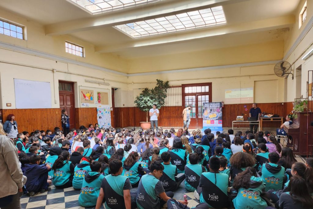 Se realizaron actividades de concientización sobre el dengue en instituciones educativas